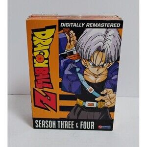 DRAGONBALL Z COMPLETE SEASONS 3 & 4 REMASTERED DVD SET COMPLETE W SLIPCOVER